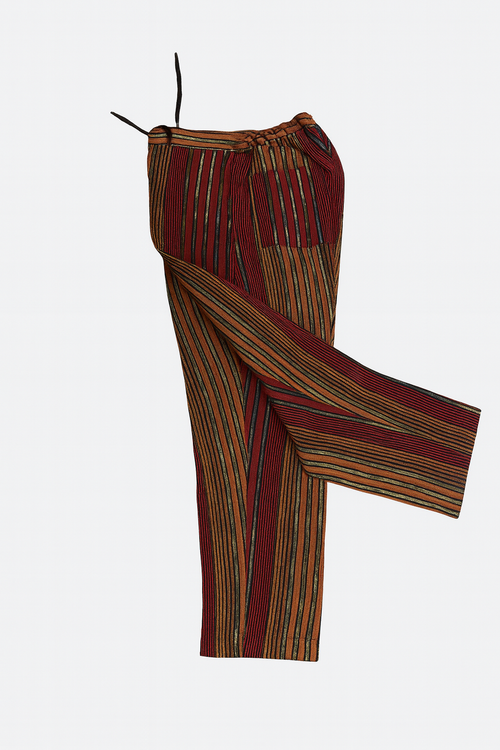 Adísà Denim-Aṣọ-Òkè Pant